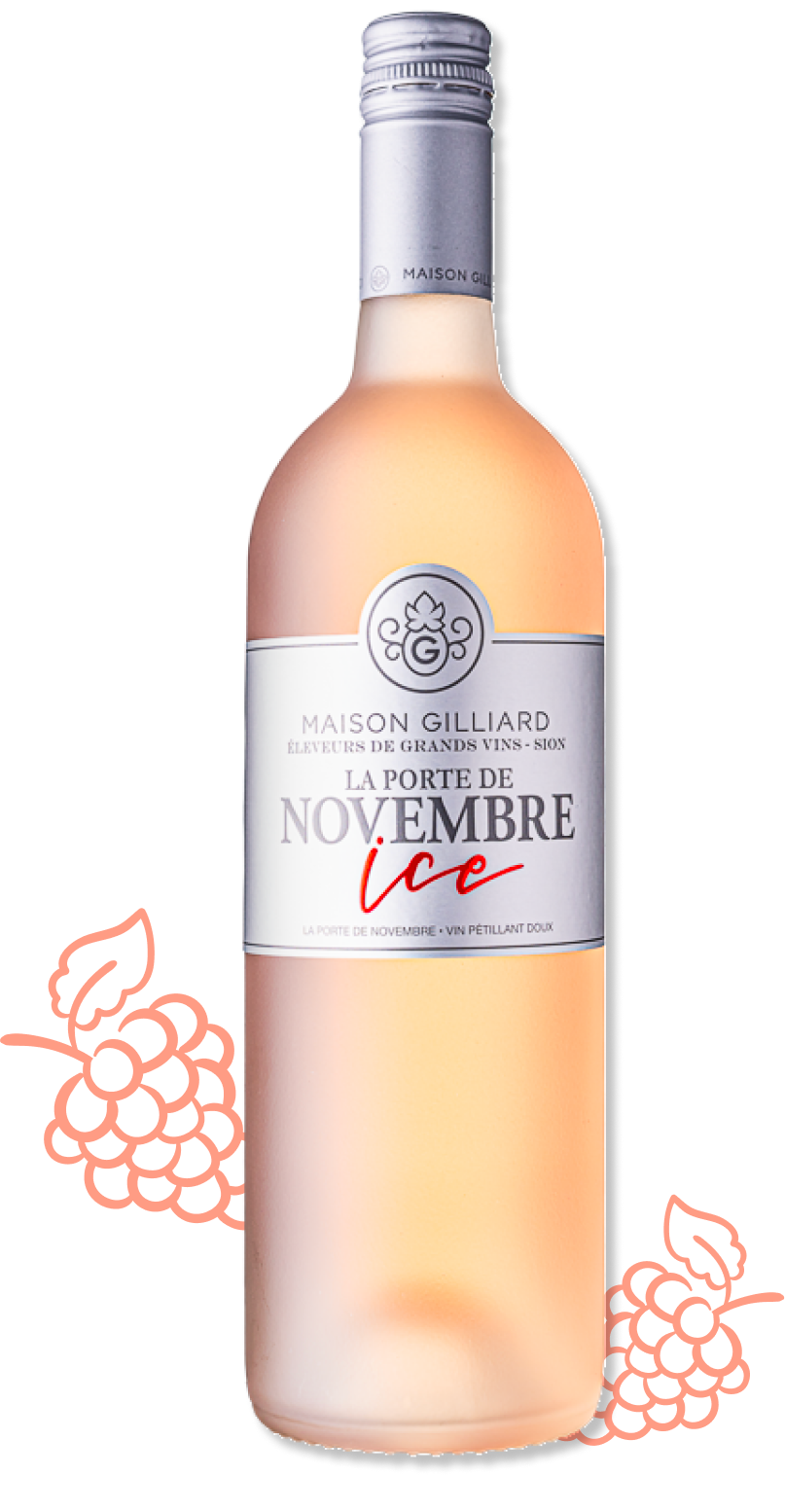 ice rose bouteille de vin