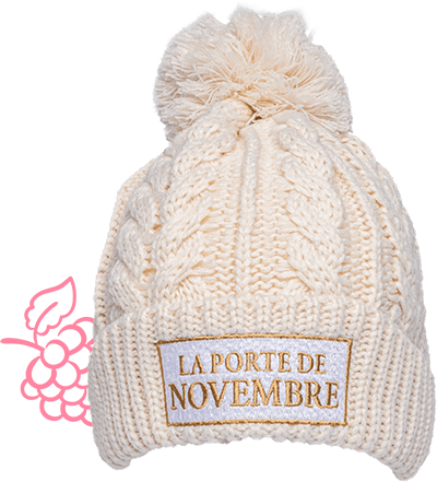 bonnet beige Porte de Novembre